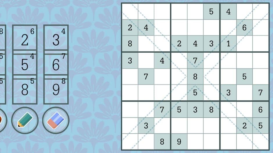 Скриншот 1 из The Daily Diaonal Sudoku