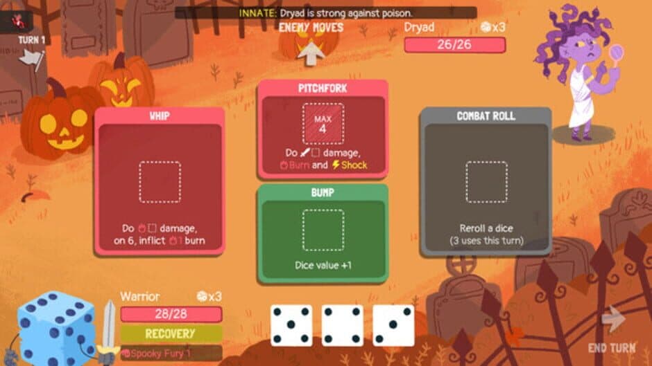 Скриншот 2 из Dicey Dungeons: Halloween Special