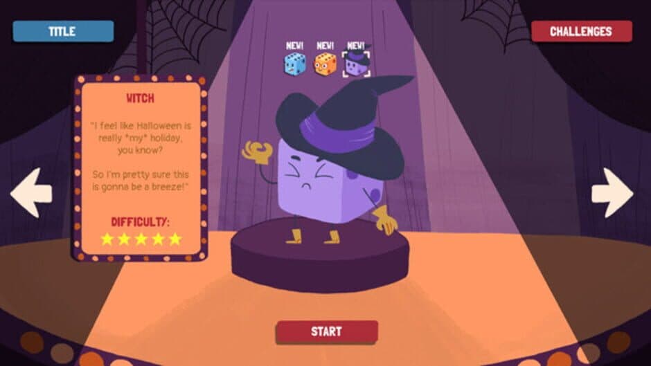 Скриншот 1 из Dicey Dungeons: Halloween Special