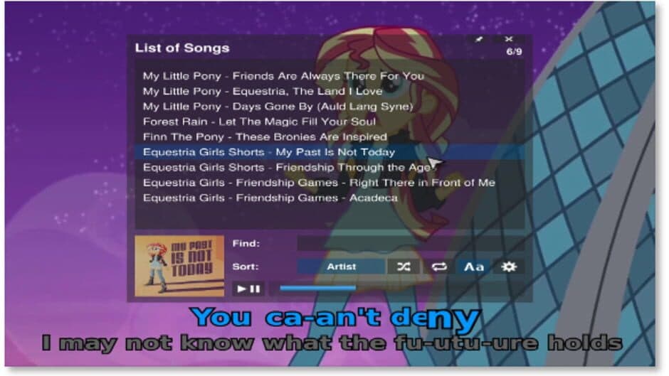 Скриншот 7 из My Little Karaoke: Singing is Magic
