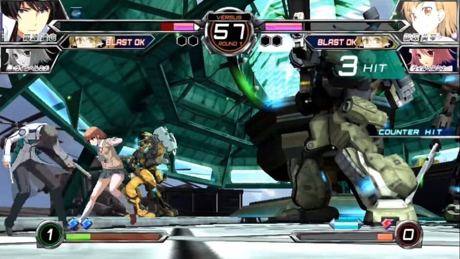 Скриншот 3 из Dengeki Bunko: Fighting Climax Ignition - Mobile Version