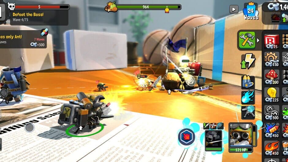 Скриншот 4 из Bug Heroes: Tower Defense
