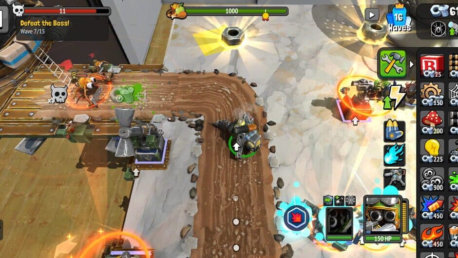 Скриншот 1 из Bug Heroes: Tower Defense