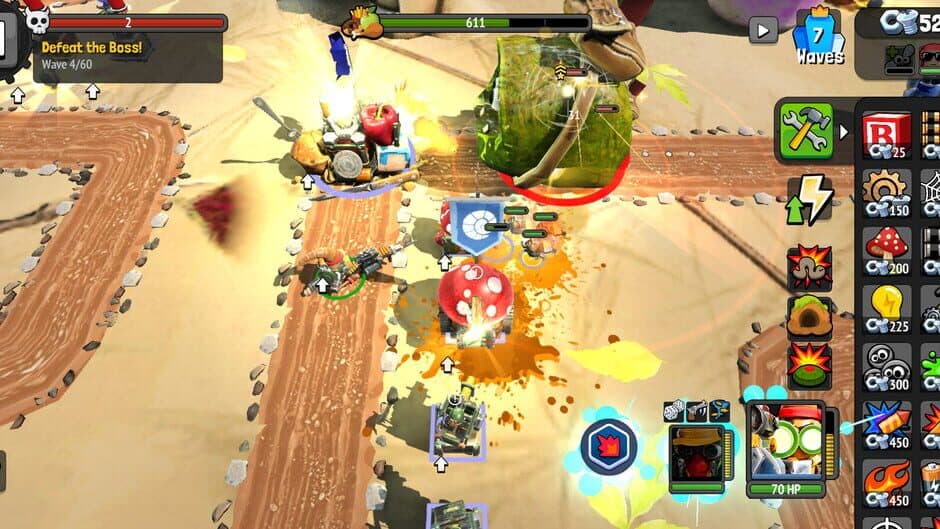 Скриншот 2 из Bug Heroes: Tower Defense