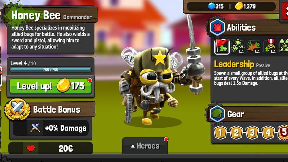 Скриншот 3 из Bug Heroes: Tower Defense
