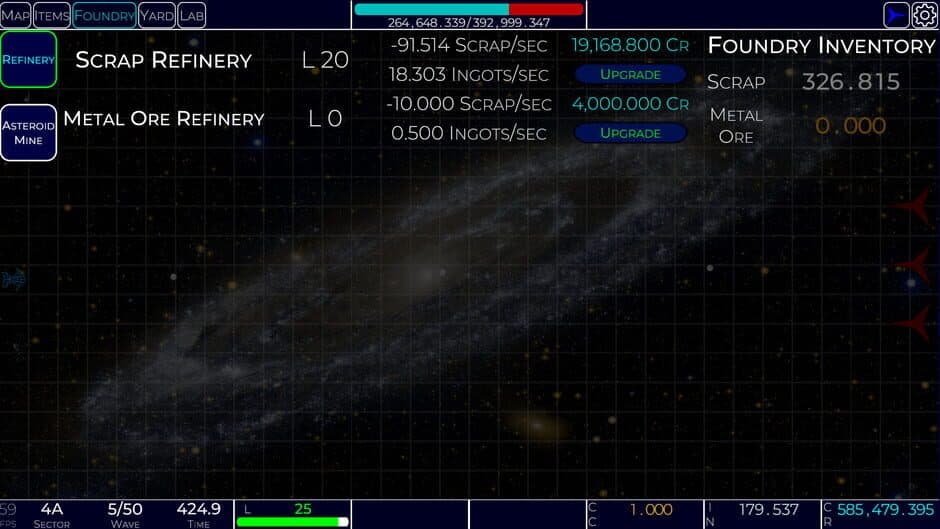 Скриншот 4 из Idle Space Navy