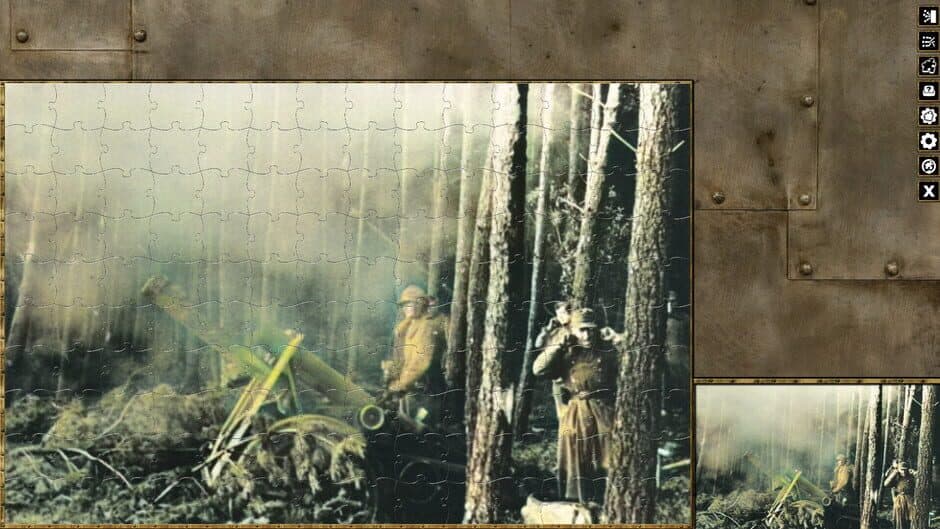 Скриншот 2 из Pixel Puzzles World War II Jigsaws: Battle of Hürtgen Forest