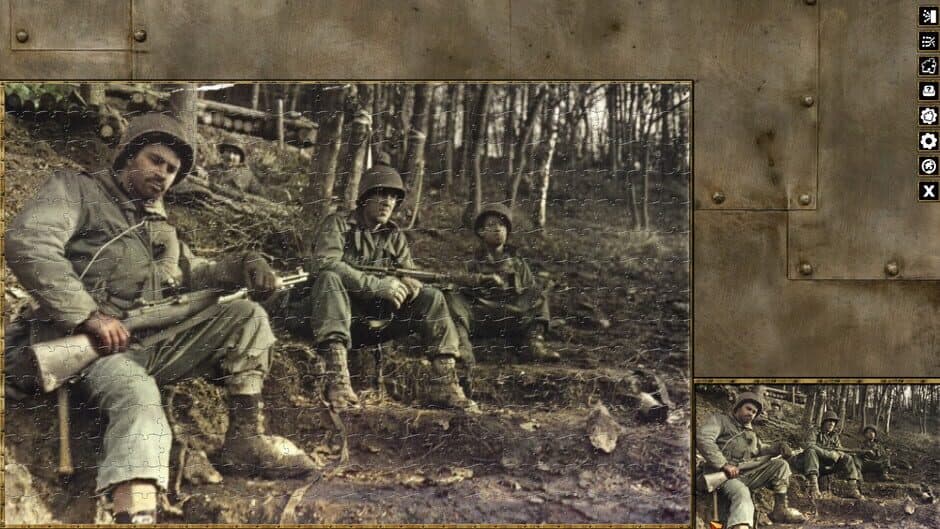 Скриншот 4 из Pixel Puzzles World War II Jigsaws: Battle of Hürtgen Forest