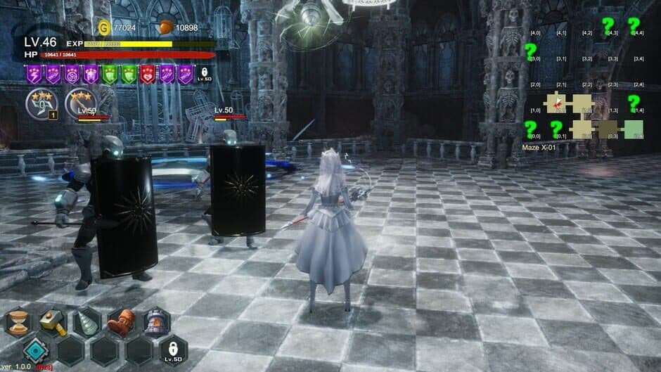 Скриншот 1 из Widow in the Endless Labyrinth