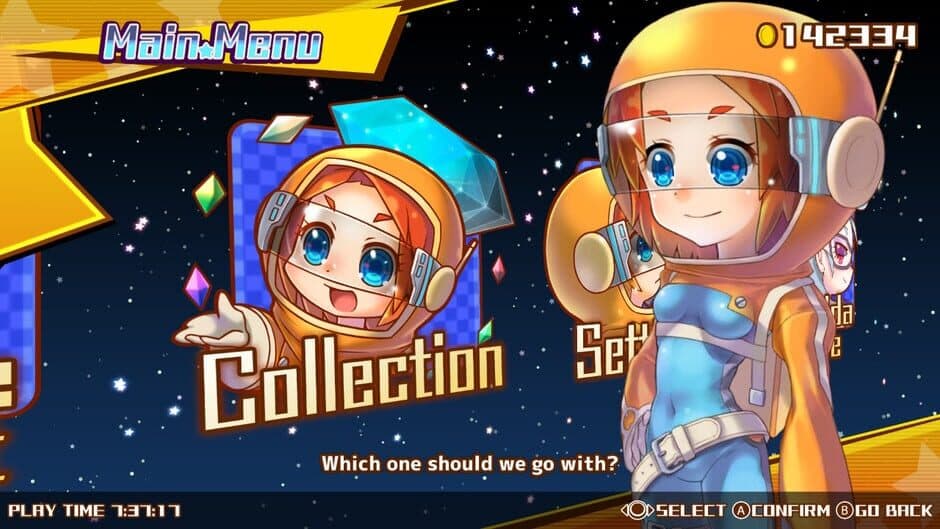 Скриншот 1 из Osyaberi! Horijyo! Gekihori: Anna Holinski Saves the Universe, Alright?!