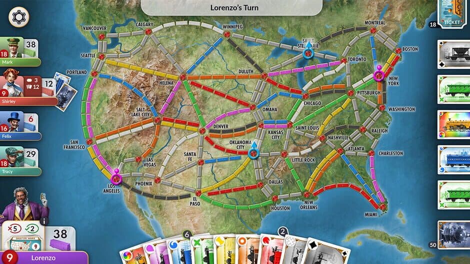 Скриншот 5 из Ticket to Ride