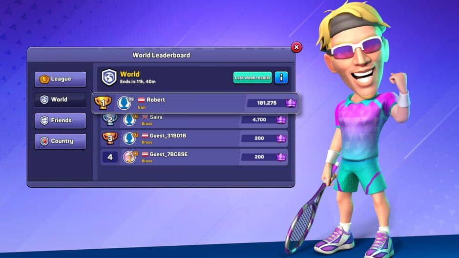 Скриншот 4 из Mini Tennis: Perfect Smash