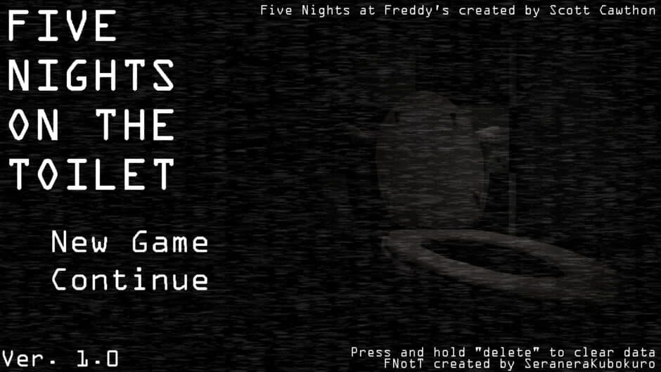 Скриншот 1 из Five Nights on the Toilet