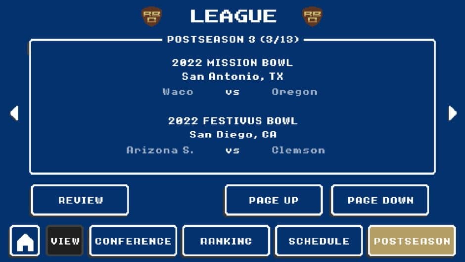 Скриншот 2 из Retro Bowl College