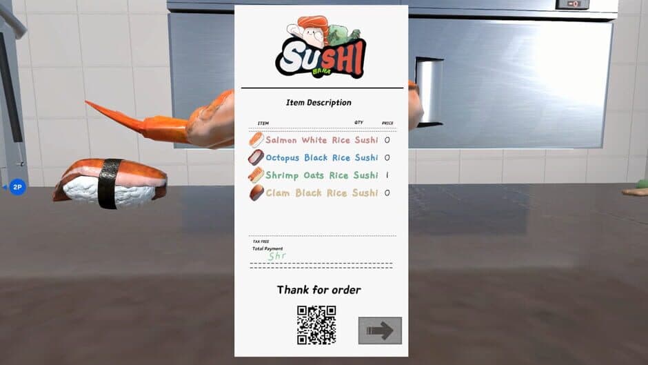 Скриншот 1 из Sushi Battle Rambunctiously