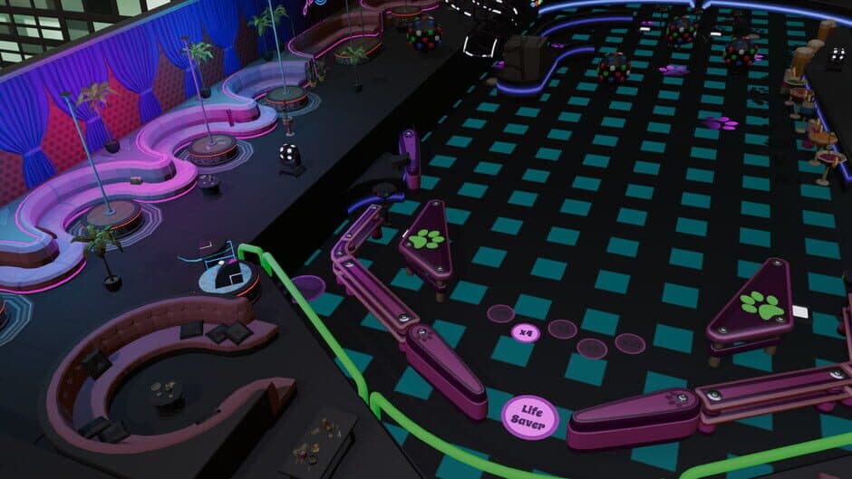Скриншот 1 из Roxy Raccoon's Pinball Panic: Club Crazy