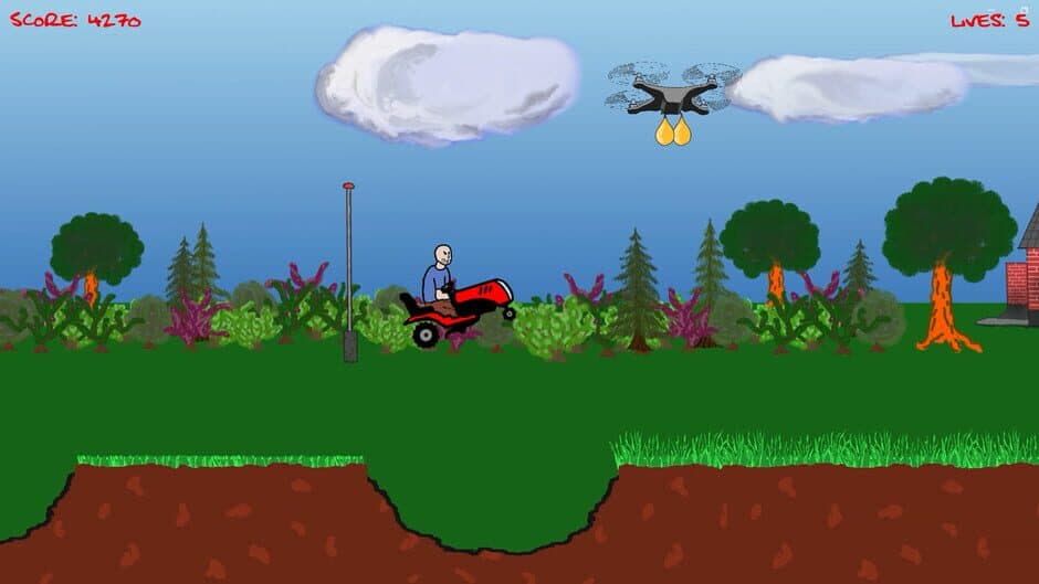 Скриншот 2 из Mow That Lawn