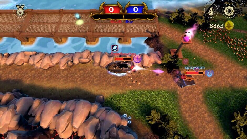 Скриншот 2 из Wizard Cats Tank Battle
