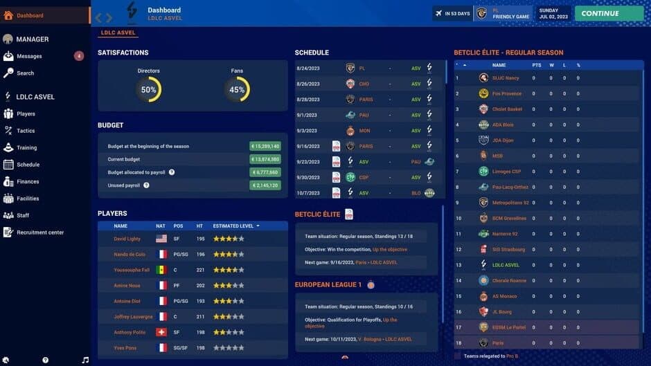 Скриншот 2 из Pro Basketball Manager 2024