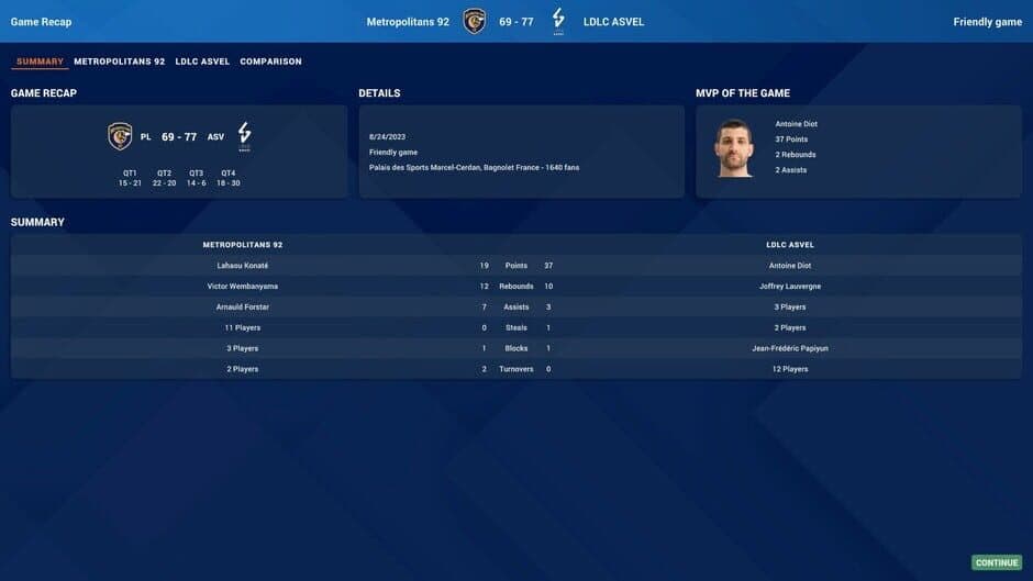 Скриншот 7 из Pro Basketball Manager 2024