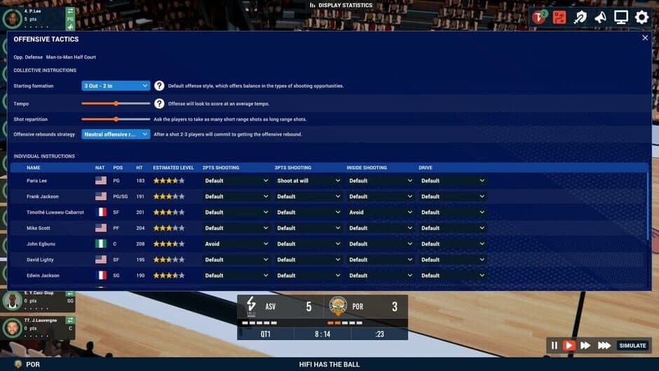 Скриншот 9 из Pro Basketball Manager 2024