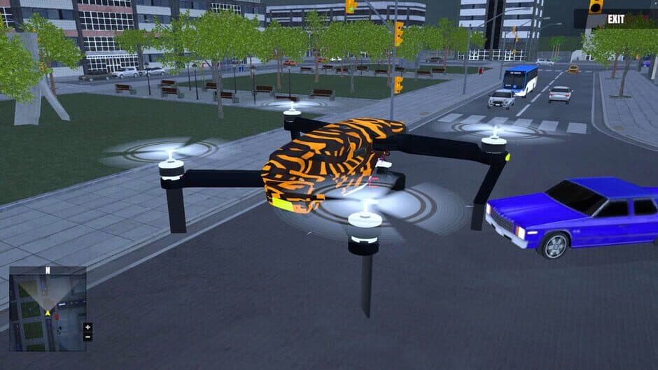 Скриншот 4 из Multiplayer Drone Simulator