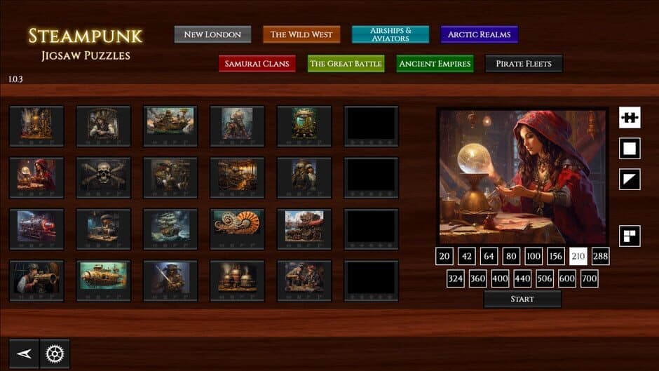 Скриншот 2 из Steampunk Jigsaw Puzzles: Pirate Fleets
