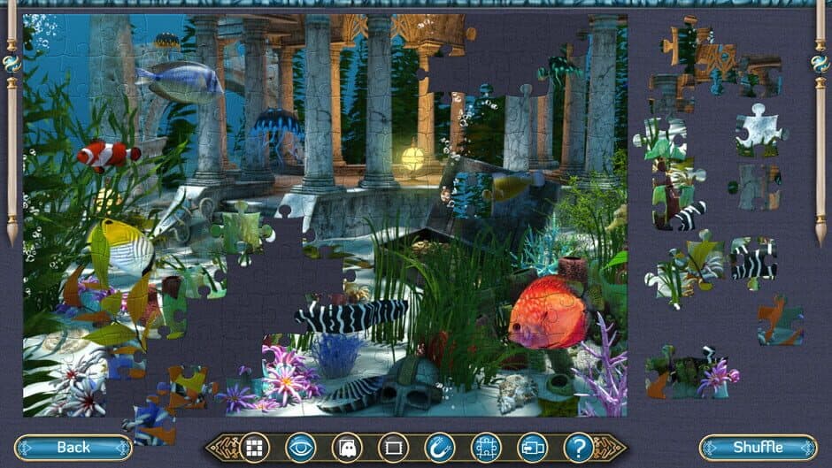 Скриншот 3 из Daydream Mosaics 4: Shades of Blue