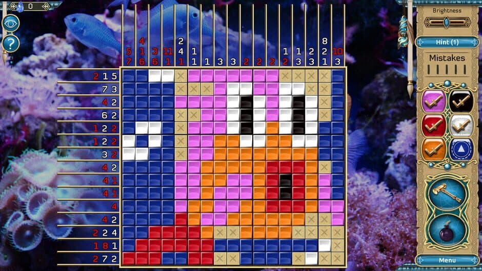 Скриншот 5 из Daydream Mosaics 4: Shades of Blue