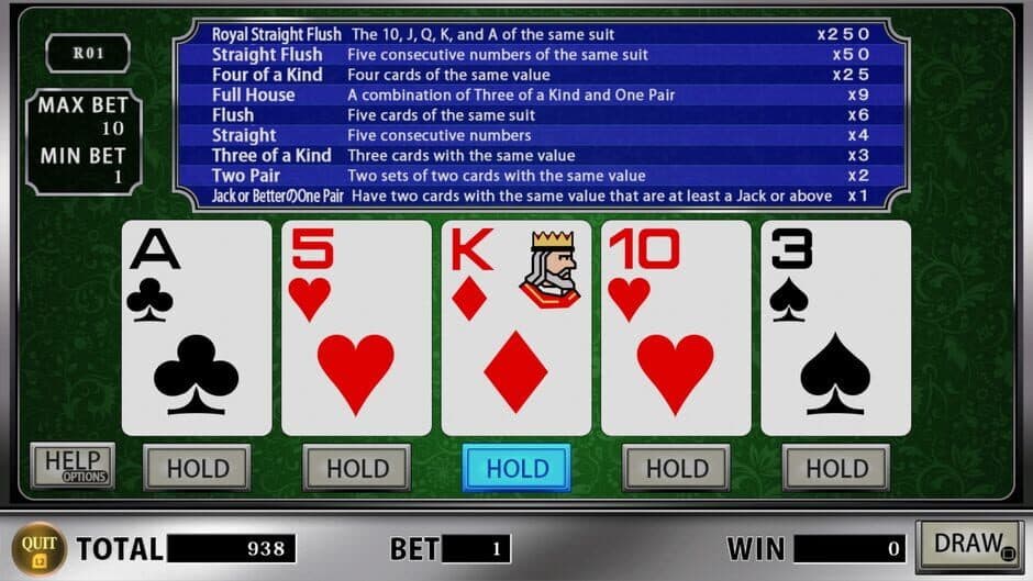 Скриншот 5 из The Casino Collection: Ruleta, Vídeo Póker, Tragaperras, Craps, Baccarat, Five-Card Draw Poker, Texas hold 'em, Blackjack and Page One