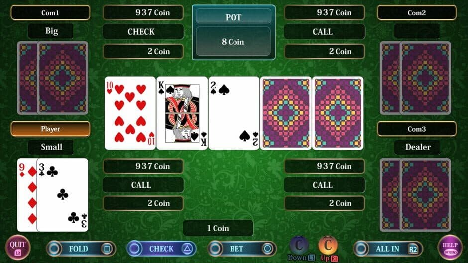 Скриншот 9 из The Casino Collection: Ruleta, Vídeo Póker, Tragaperras, Craps, Baccarat, Five-Card Draw Poker, Texas hold 'em, Blackjack and Page One