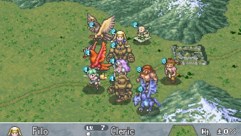 Скриншот 2 из Brigandine: The Legend of Forsena