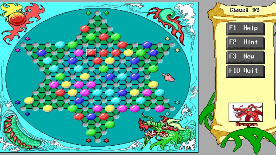 Скриншот 2 из Chinese Checkers
