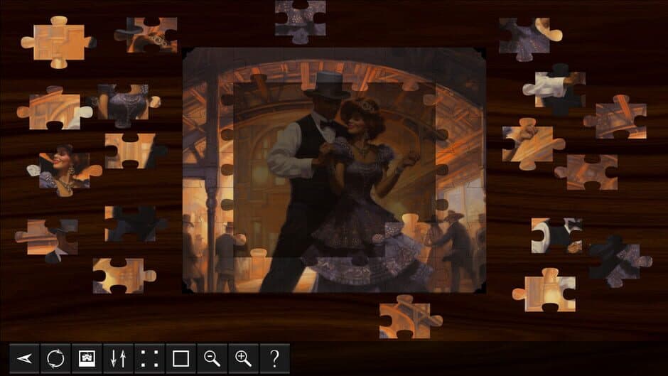 Скриншот 1 из Steampunk Jigsaw Puzzles: Boomtown USA