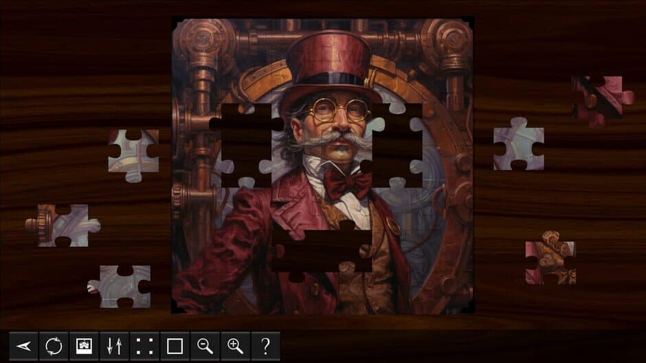 Скриншот 3 из Steampunk Jigsaw Puzzles: Boomtown USA