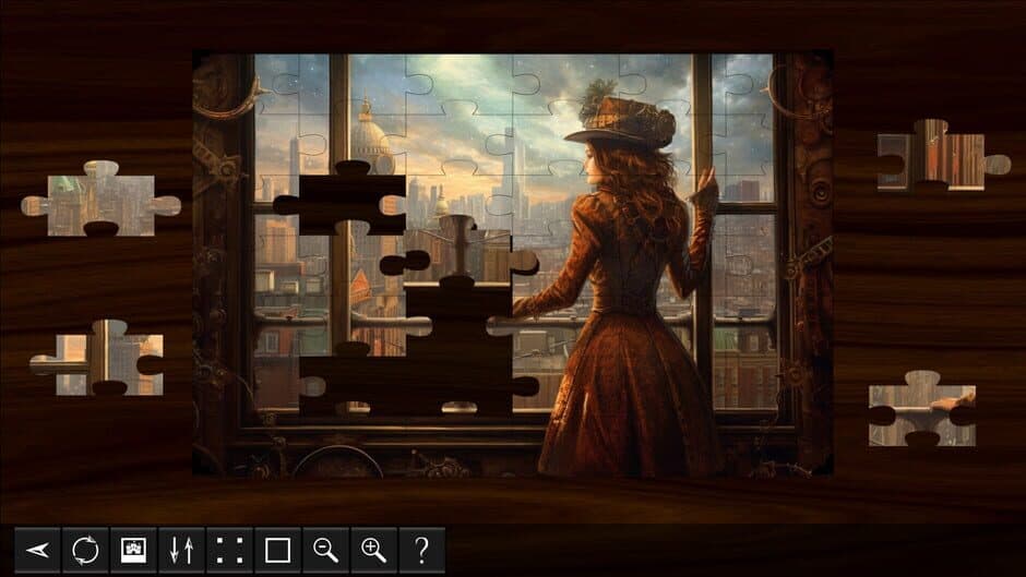 Скриншот 4 из Steampunk Jigsaw Puzzles: Boomtown USA