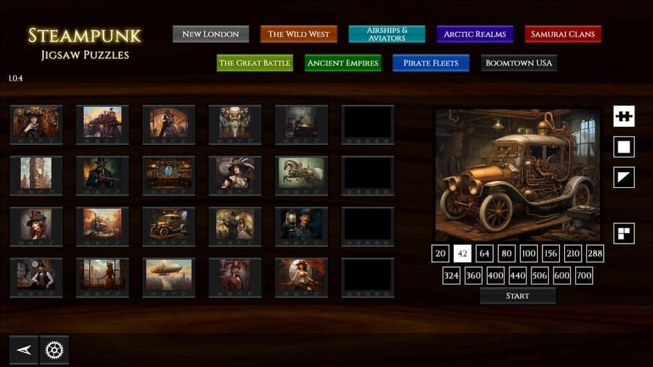 Скриншот 5 из Steampunk Jigsaw Puzzles: Boomtown USA