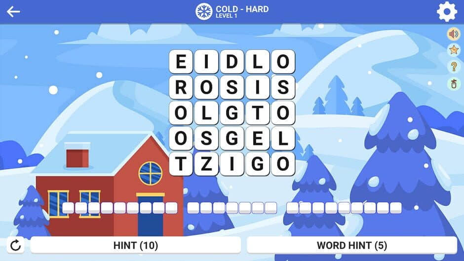Скриншот 3 из Square Word: Hello Winter!