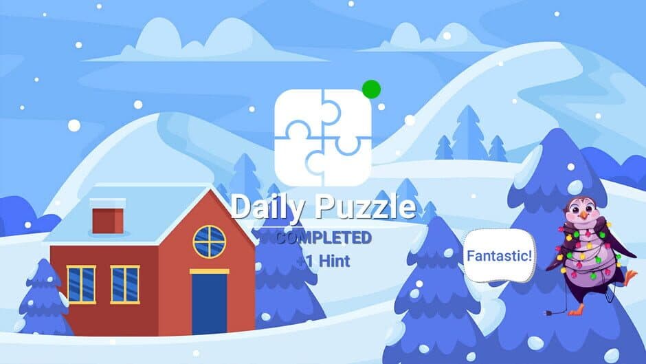 Скриншот 4 из Square Word: Hello Winter!
