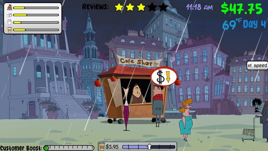 Скриншот 1 из Sasha's Stupid Coffee Shop