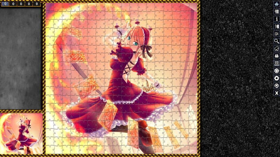 Скриншот 2 из Pixel Puzzles: Illustrations & Anime - Jigsaw Pack: Variety Pack 2