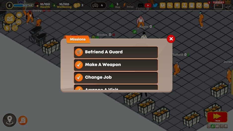 Скриншот 1 из Prison Gang Wars