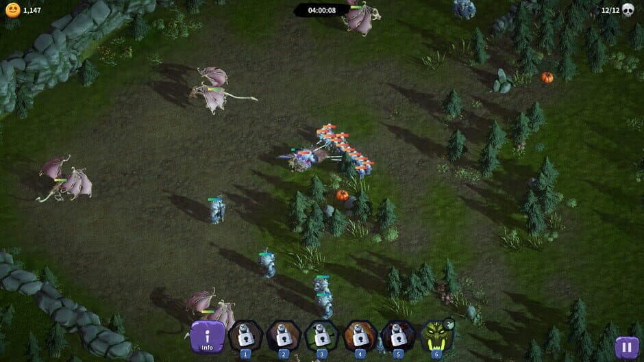 Скриншот 2 из Halloween Defense