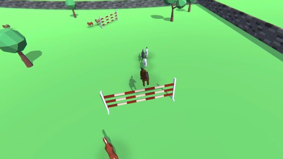 Скриншот 1 из Horses.io: Horse Herd Racing