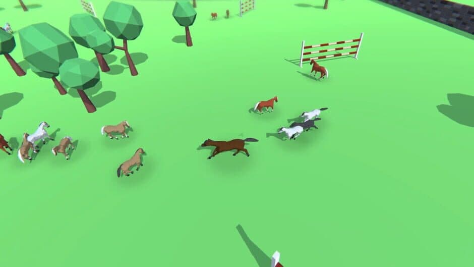 Скриншот 2 из Horses.io: Horse Herd Racing