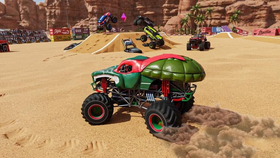 Скриншот 1 из Truckzilla: Monster Truck Mega Ramp Mania