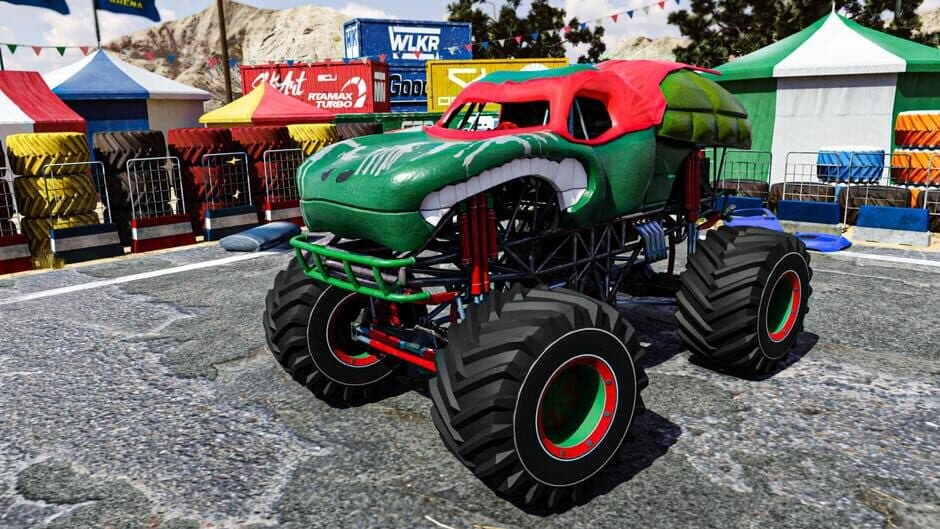 Скриншот 3 из Truckzilla: Monster Truck Mega Ramp Mania