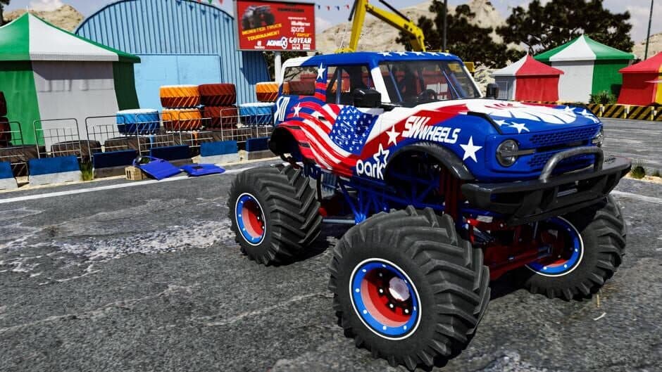 Скриншот 5 из Truckzilla: Monster Truck Mega Ramp Mania