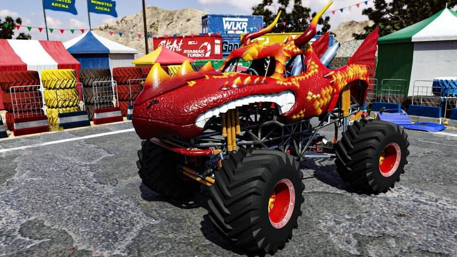 Скриншот 10 из Truckzilla: Monster Truck Mega Ramp Mania