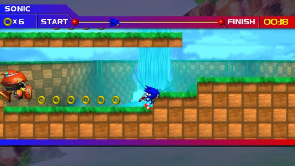 Скриншот 1 из Sonic Rivals Dash